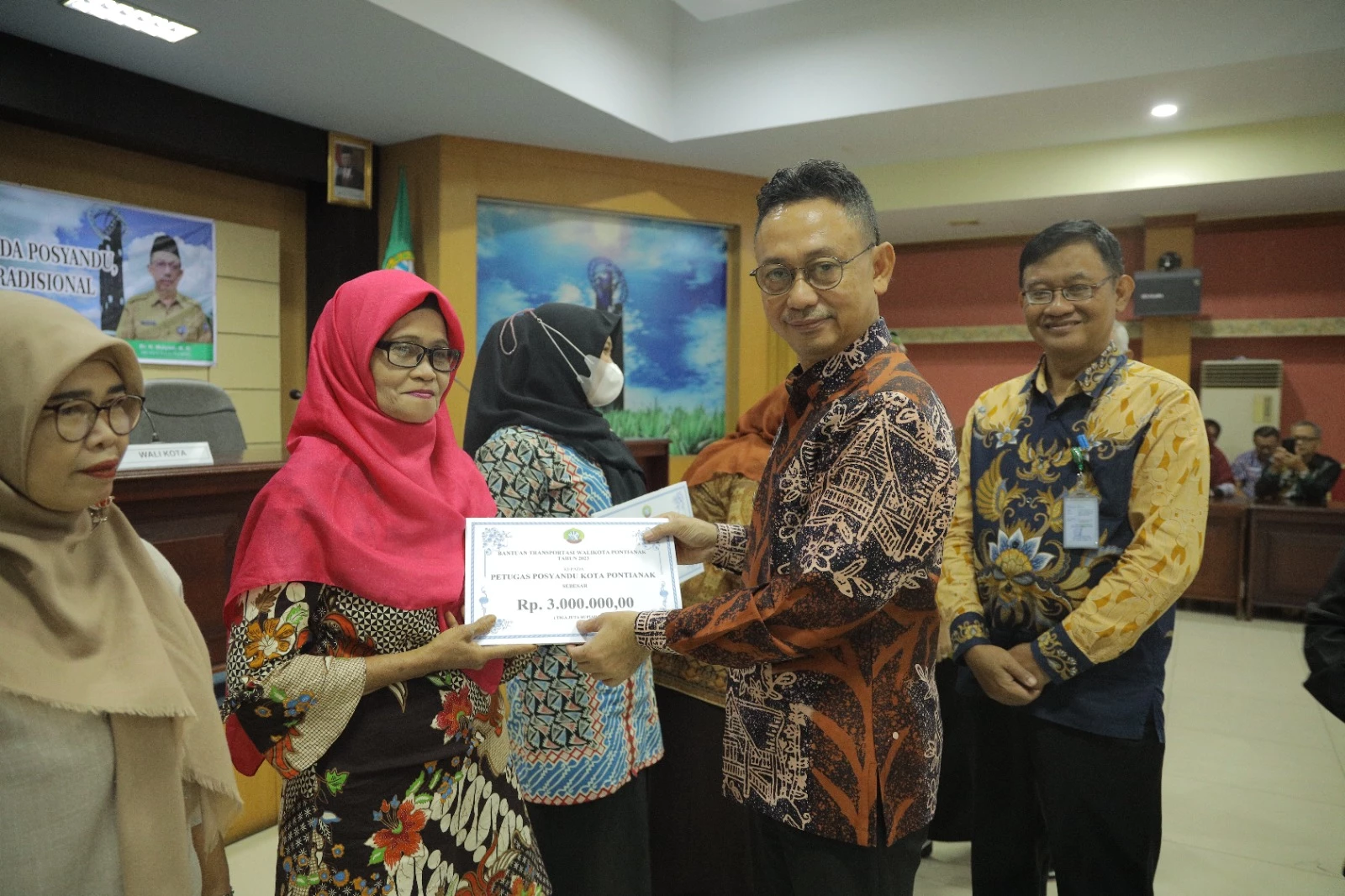 Pemkot Gelontorkan Dana Operasional Posyandu se-Pontianak