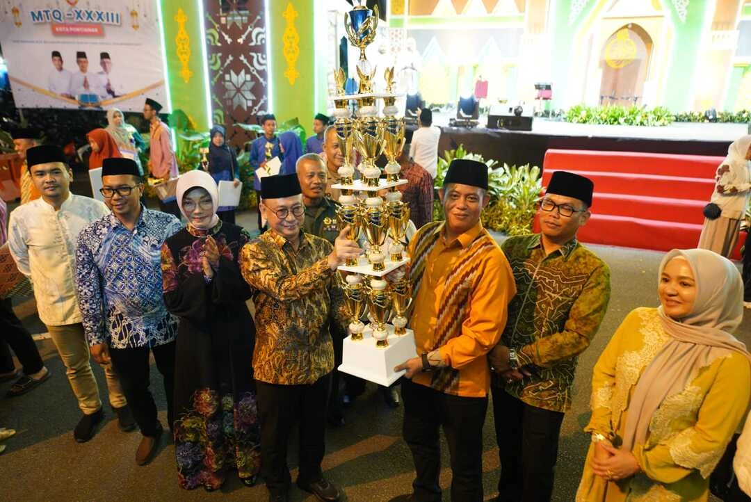 Pontianak Utara Raih Juara Umum MTQ ke-33