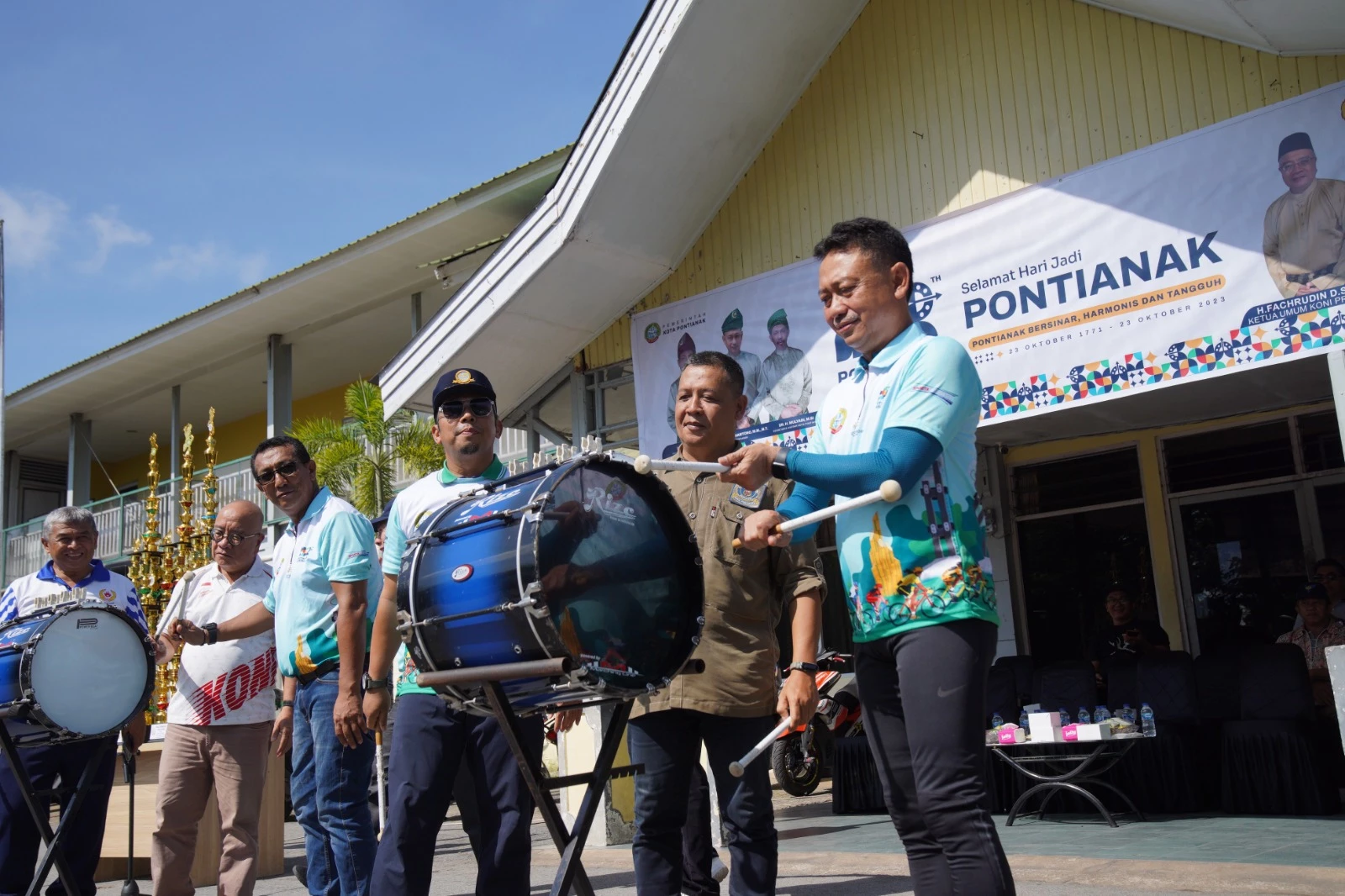 Wako Harap Drumband Asal Pontianak Bisa Berkiprah di Nasional