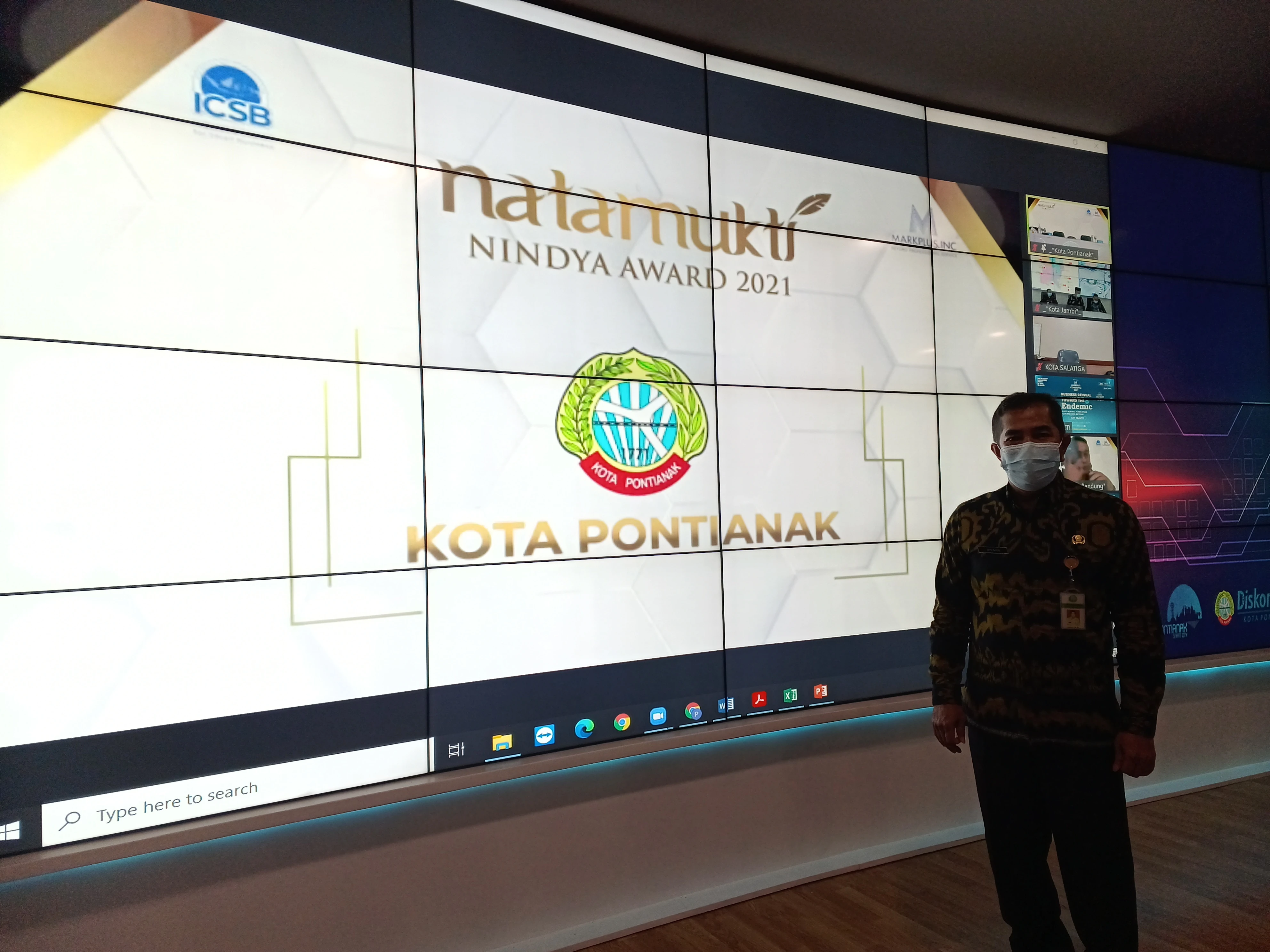 Kota Pontianak Sabet Natamukti Nindya