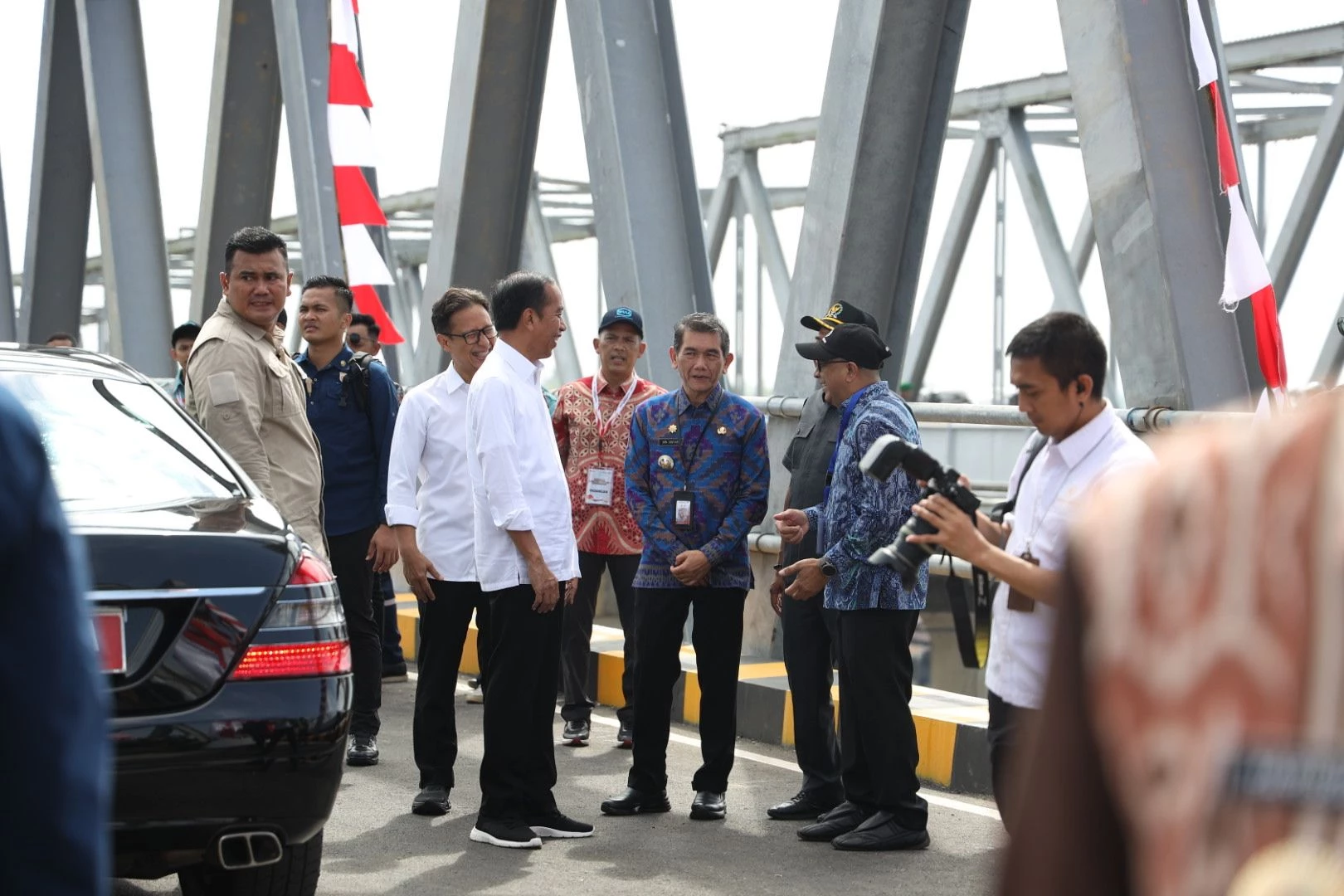 Presiden Jokowi Resmikan Duplikasi Jembatan Kapuas I