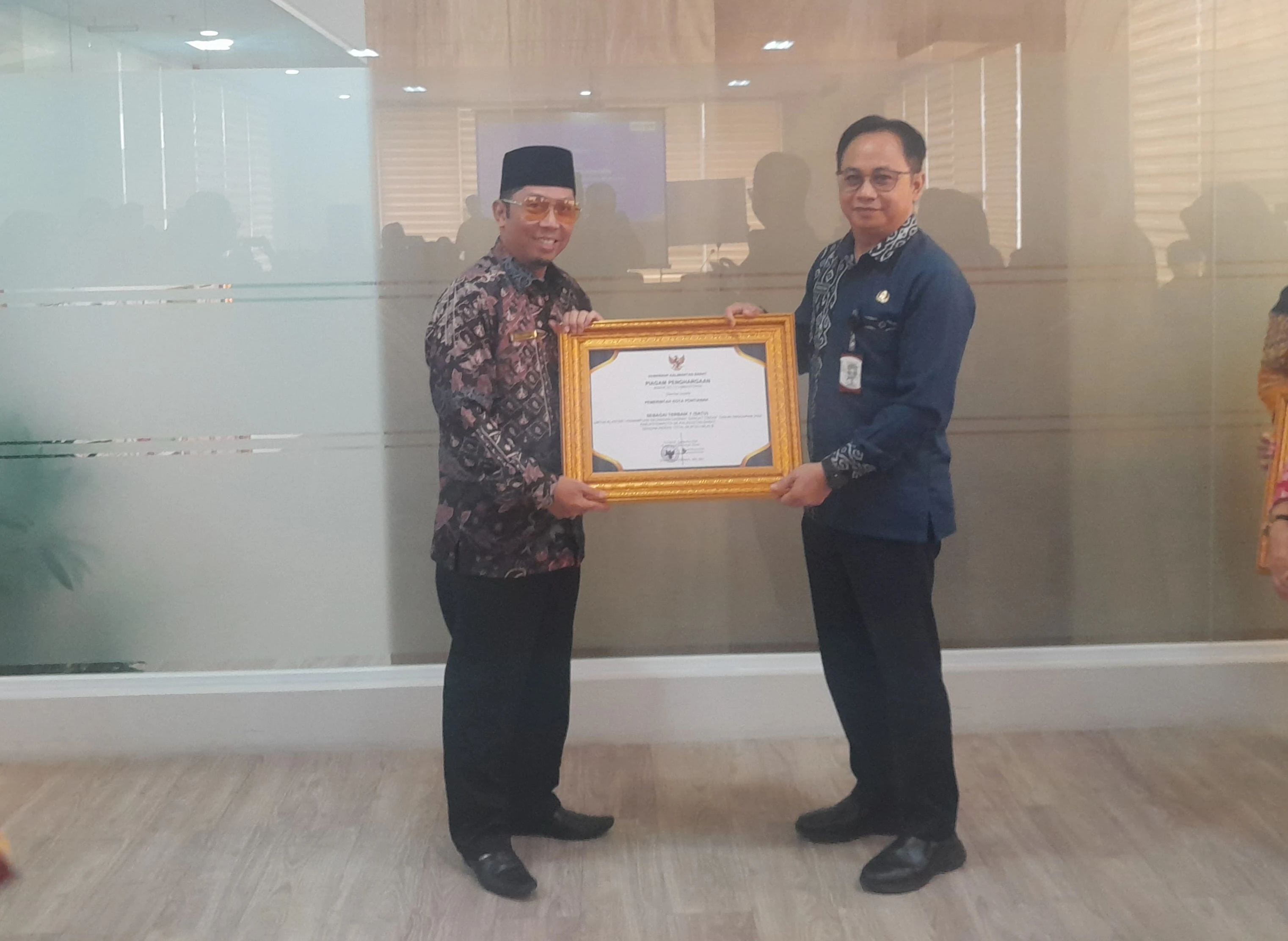 Pontianak Terbaik I Pengelolaan Keuangan Daerah se-Kalbar