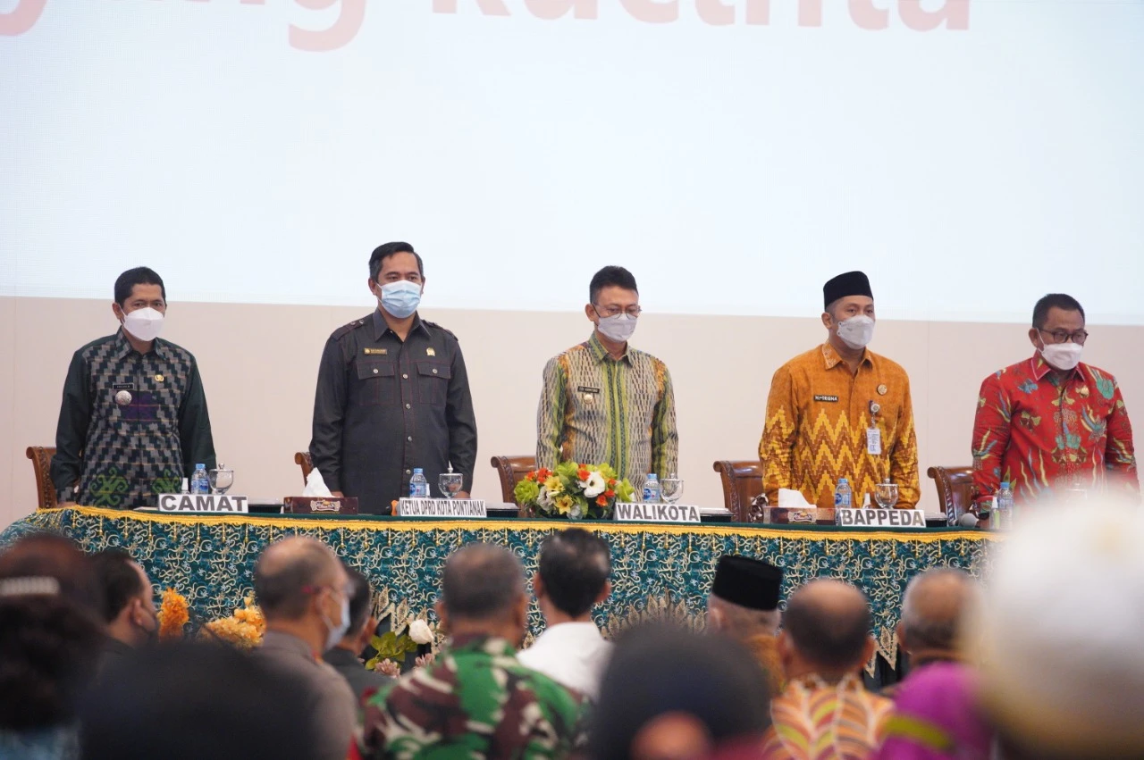 Musrenbang Pontianak Barat, Wako Soroti Soal Transportasi dan Lalin