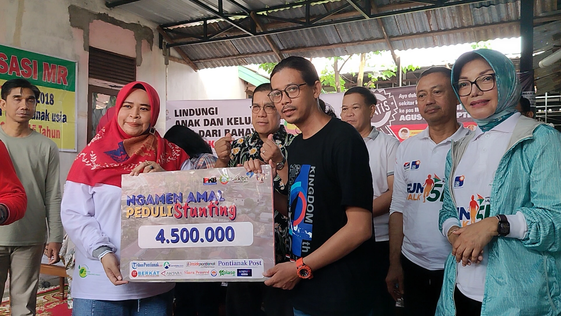 Ngamal Peduli Stunting di Pontianak Diapresiasi BKKBN Pusat