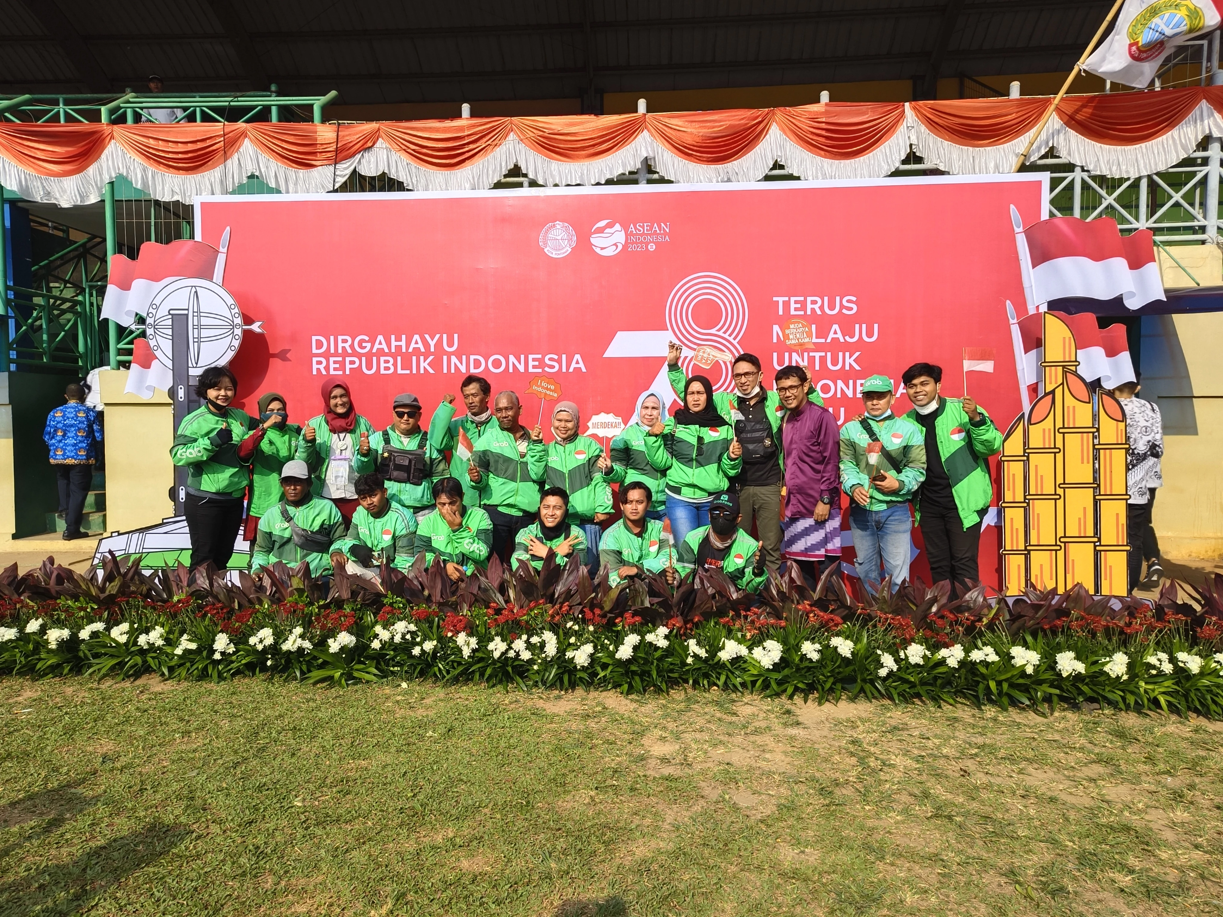 Ande Bangga Jadi Bagian dari Peserta Upacara HUT RI