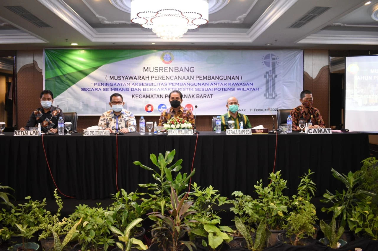 Musrenbang Pontianak Barat, Prioritaskan Jalan dan Drainase Lingkungan Musrenbang Pontianak Barat, Prioritaskan Jalan dan Drainase Lingkungan