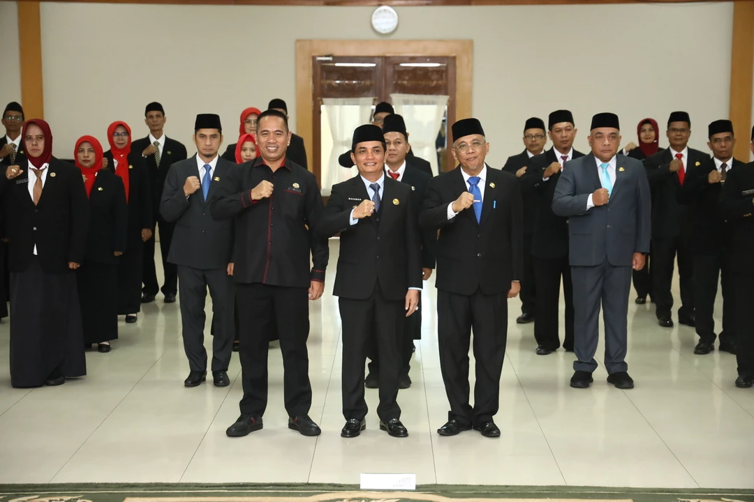 Berganti Nomenklatur, Pejabat Pemkot Dikukuhkan