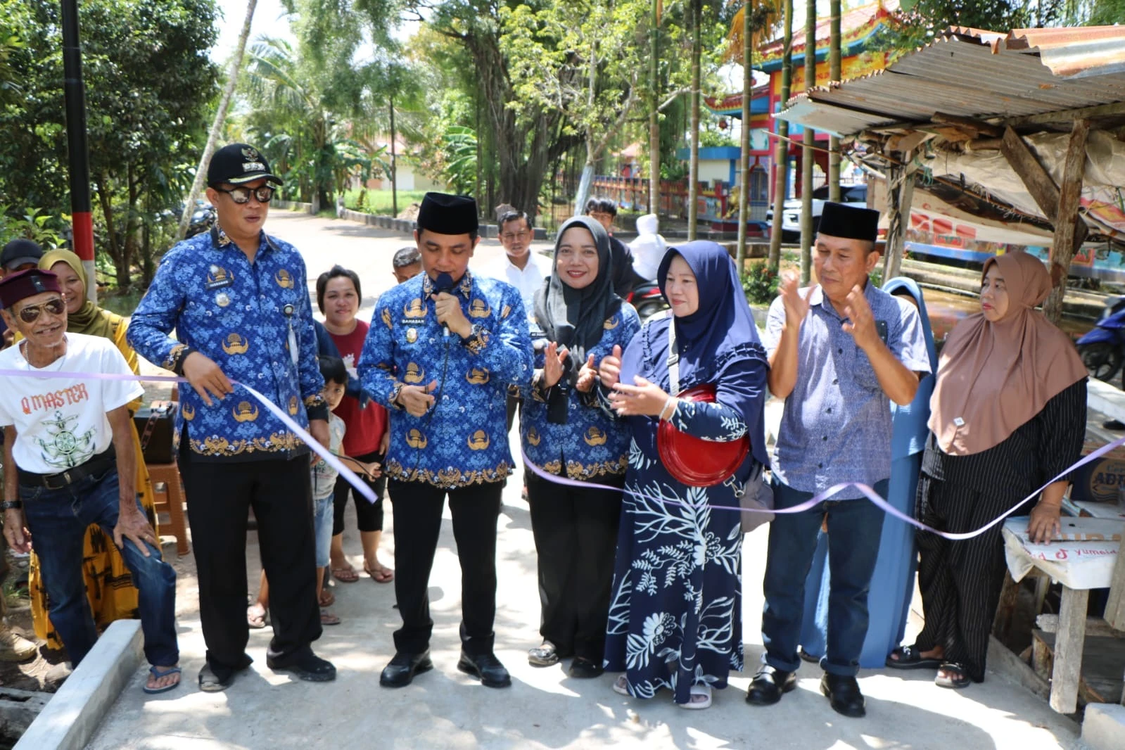 Jembatan Baru di Gang Teluk Sahang Permudah Akses Warga