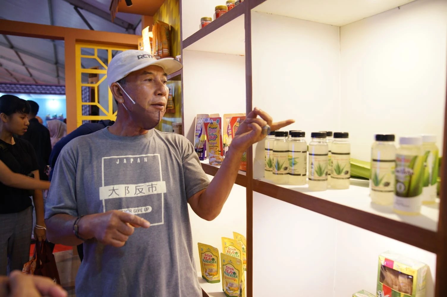 Lidah Buaya Jadi Primadona Stand Kota Pontianak