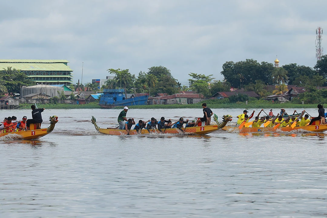 Wako Edi Dorong Festival Dragon Boat Digelar Skala Internasional Wako Edi Dorong Festival Dragon Boat Digelar Skala Internasional