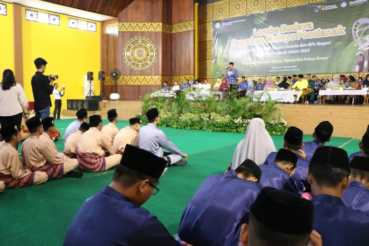Festival Saprahan Pelajar, Ajang Lestarikan Budaya Melayu Pontianak Festival Saprahan Pelajar, Ajang Lestarikan Budaya Melayu Pontianak