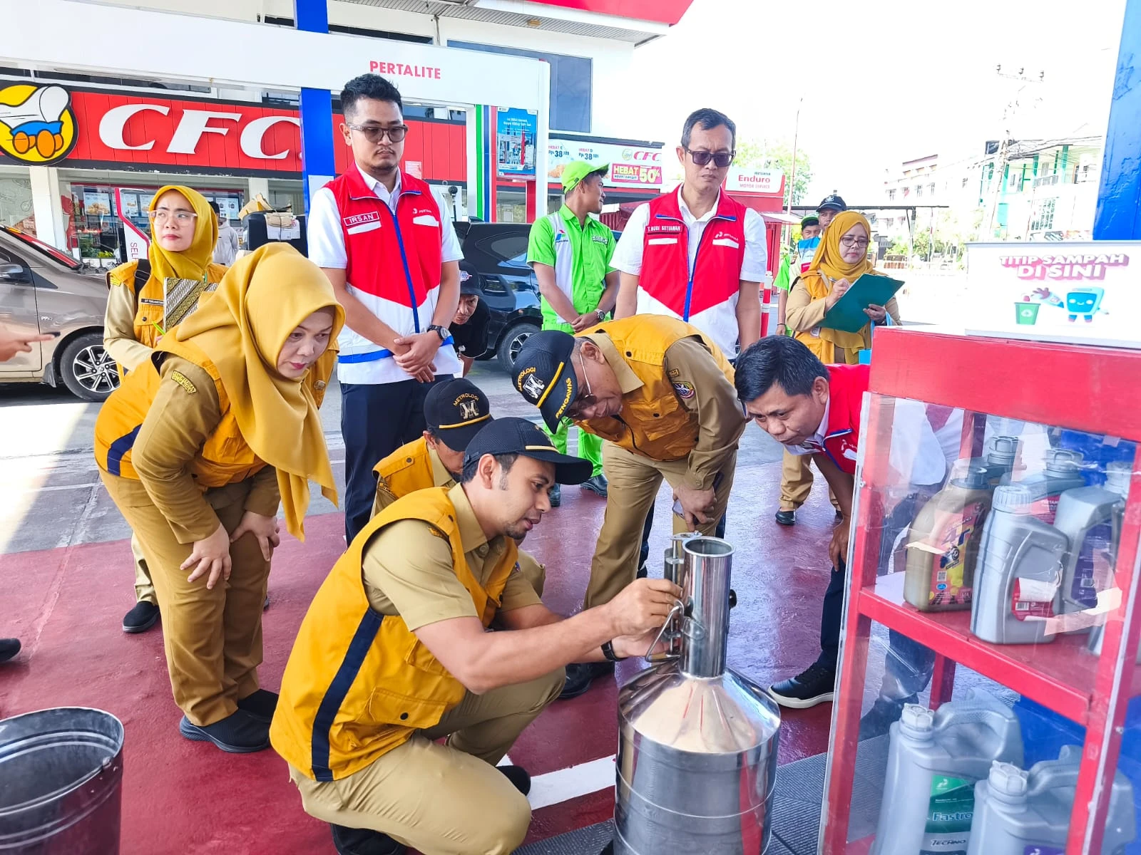 Pastikan Takaran BBM Sesuai Standar